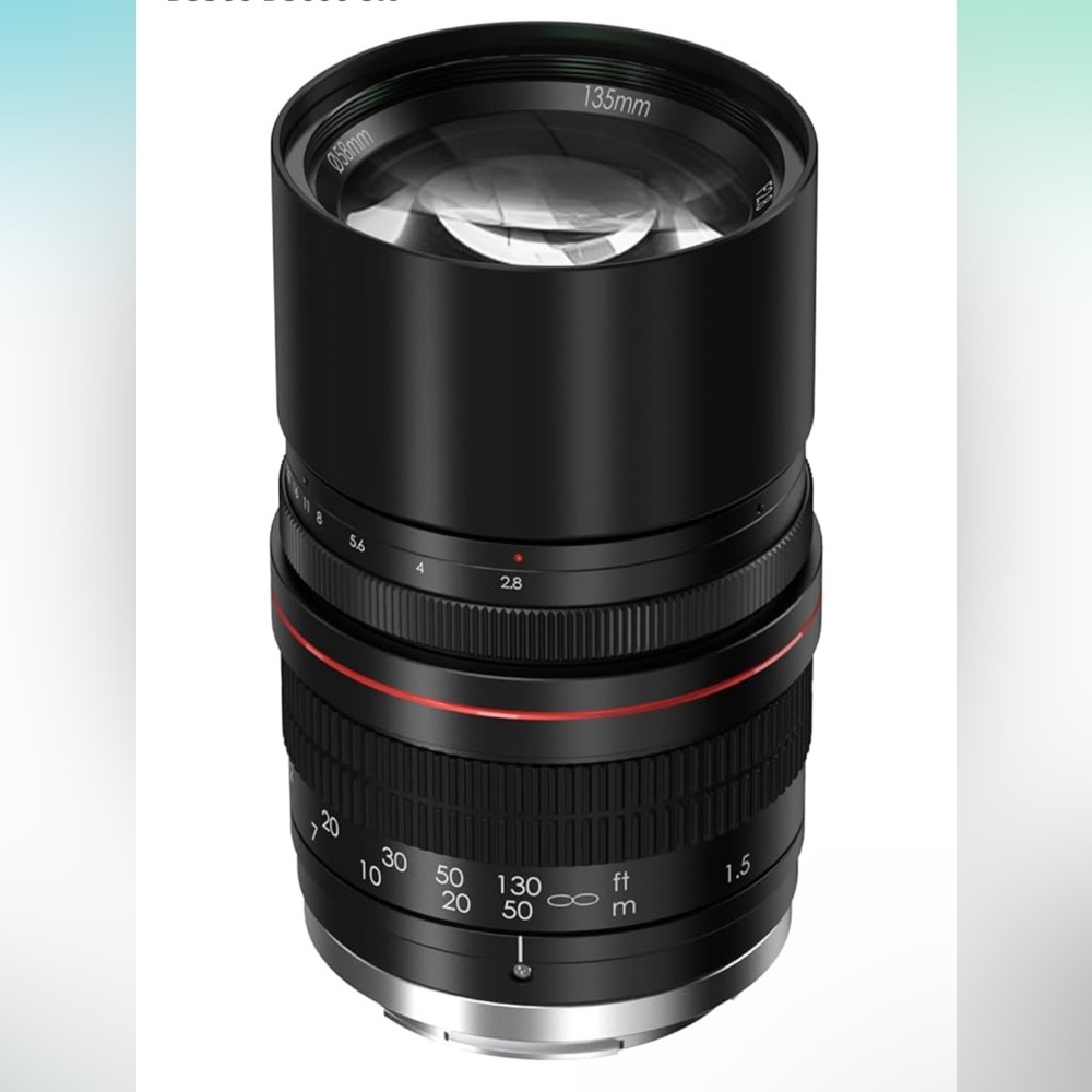 Lightdow 135mm f/2.8 FE UMC Full Frame Telephoto Lens